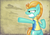 Size: 3100x2200 | Tagged: safe, artist:shinodage, lightning dust, g4, female, high res, solo, wonderbolt trainee uniform