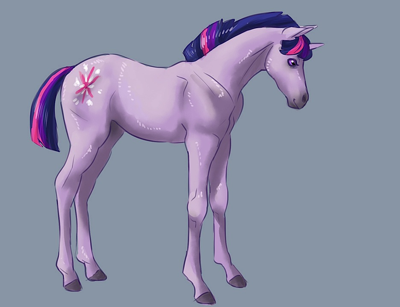 782694 - artist needed, safe, part of a set, twilight sparkle, horse,  female, hoers, realistic, solo - Derpibooru