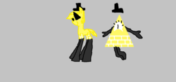 Size: 1018x477 | Tagged: safe, artist:awsome pony mlp, bill cipher, gravity falls, male, ponified