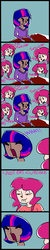 Size: 600x3000 | Tagged: safe, artist:bambinen, pinkie pie, twilight sparkle, human, g4, comic, humanized, stylistic suck