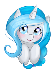 Size: 2220x2920 | Tagged: safe, artist:askbubblelee, oc, oc only, oc:bubble lee, pony, unicorn, blushing, cute, freckles, head tilt, heart eyes, high res, looking at you, open mouth, simple background, smiling, solo, transparent background, weapons-grade cute, wingding eyes