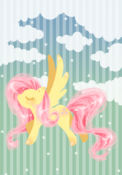 Size: 625x900 | Tagged: safe, artist:peonypink, fluttershy, g4, female, solo