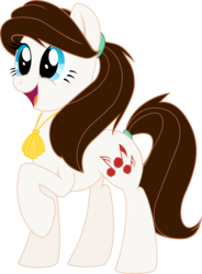 Size: 2000x2721 | Tagged: safe, artist:tashiepie, earth pony, hybrid, mermaid, merpony, pony, cute, female, ponified, princess melody, simple background, solo, the little mermaid, the little mermaid 2: return to the sea, transparent background