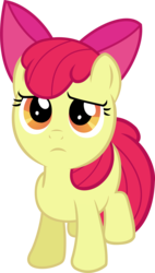 Size: 3970x7000 | Tagged: safe, artist:slb94, apple bloom, g4, female, simple background, solo, transparent background, vector