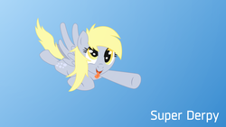Size: 1920x1080 | Tagged: safe, artist:kyreart, derpy hooves, pegasus, pony, g4, female, mare, solo