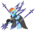 Size: 8000x7125 | Tagged: safe, artist:jackos92, rainbow dash, g4, absurd resolution, crossover, disney, kingdom hearts, organization xiii, simple background, transparent background, vector, xaldin