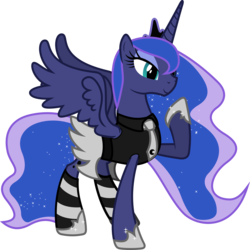 Size: 6005x6000 | Tagged: safe, artist:midnight-st4r, princess luna, g4, absurd resolution, female, simple background, solo, transparent background, vector