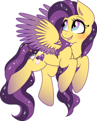 Size: 2453x3084 | Tagged: safe, artist:daydreamsyndrom, oc, oc only, oc:arwen, pegasus, pony, high res, solo