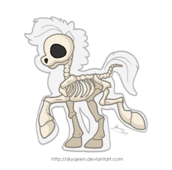 Size: 1196x1180 | Tagged: safe, artist:almairis, pony, anatomy, generic pony, silhouette, simple background, skeleton, solo, transparent background, x-ray, x-ray picture