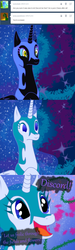 Size: 1000x3329 | Tagged: safe, artist:azurek, nightmare moon, ask princess moon, g4, comic, discorded, discordnightmaremoon, nicemare moon, tumblr