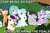 Size: 720x480 | Tagged: safe, edit, edited screencap, screencap, aura (g4), boysenberry, cotton cloudy, diamond tiara, first base, gallop j. fry, peach fuzz, silver spoon, truffle shuffle, g4, my little pony: friendship is magic, twilight time, braid, bush, caption, colt, edgy, filly, foal, frown, glasses, image macro, looking up, meme, reaction image, scared, sitting, wide eyes