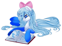 Size: 1146x843 | Tagged: safe, artist:blackfreya, oc, oc only, pony, unicorn, book, simple background, solo, transparent background