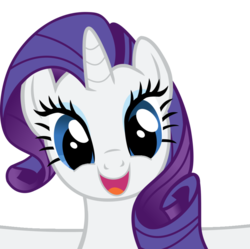 Size: 895x892 | Tagged: safe, artist:comfydove, rarity, bronybait, cute, female, hug, looking at you, open mouth, raribetes, simple background, smiling, solo, transparent background, vector