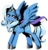 Size: 1600x1679 | Tagged: safe, artist:linamomoko, trixie, alicorn, pony, g4, female, jewelry, looking at you, open mouth, race swap, simple background, smiling, solo, spread wings, transparent background, trixiecorn, vector