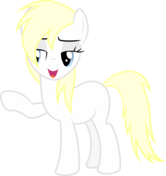 Size: 2500x2649 | Tagged: safe, artist:vectorfag, oc, oc only, oc:aryanne, earth pony, pony, aside glance, bedroom eyes, blank flank, blonde, comic, female, high res, mare, simple background, smiling, smug, solo, talking, transparent background, vector, wip