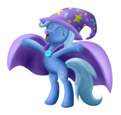 Size: 770x730 | Tagged: safe, artist:uber-dragon, trixie, pony, unicorn, g4, female, happy, mare, solo