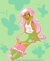 Size: 1024x1258 | Tagged: safe, artist:jacky-the-ripper, fluttershy, equestria girls, g4, female, solo