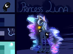 Size: 800x600 | Tagged: safe, artist:tsuzami, princess luna, g4, female, solo, thediscordedcelestia