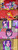 Size: 800x2212 | Tagged: safe, edit, edited screencap, screencap, applejack, aria blaze, fluttershy, rainbow dash, sunset shimmer, twilight sparkle, equestria girls, g4, ariaditz, dragon ball, dragonball z abridged, ponied up, screencap comic, sleeveless, twilight sparkle (alicorn)