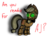 Size: 2048x1536 | Tagged: safe, artist:birdivizer, applejack, pony, robot, robot pony, five nights at aj's, g4, animatronic, applefazjack, applefreddy, coming soon, creepy, creepy smile, female, five nights at freddy's, solo