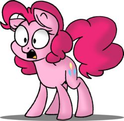 Size: 1078x1057 | Tagged: safe, artist:strangiesleepy, pinkie pie, g4, female, simple background, solo, transparent background