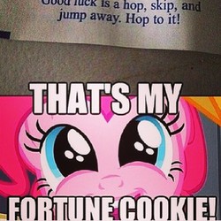 Size: 306x306 | Tagged: safe, pinkie pie, g4, cute, hop skip and jump, image macro, meme
