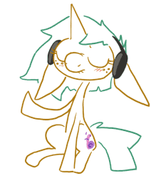 Size: 547x645 | Tagged: safe, artist:countcarbon, artist:weaver, snails, pony, unicorn, g4, animated, dancing, headphones, rule 63, simple background, snoop dogg, solo, spice, vibing