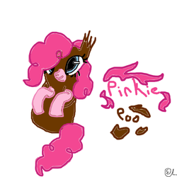 Size: 512x512 | Tagged: safe, artist:embuscus, pinkie pie, g4, poop, scat, solo