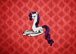 Size: 800x566 | Tagged: safe, artist:michimifly, rarity, pony, g4, female, long legs, sitting, solo