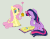 Size: 500x387 | Tagged: safe, artist:magerblutooth, fluttershy, twilight sparkle, alicorn, pony, g4, animated, book, explicit source, female, hypnosis, mare, twilight sparkle (alicorn)