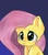 Size: 800x900 | Tagged: safe, artist:brushelle, fluttershy, pegasus, pony, g4, blushing, bust, female, gradient background, looking away, looking up, mare, portrait, shy, solo, unsure