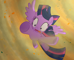 Size: 1236x1000 | Tagged: safe, artist:light262, twilight sparkle, alicorn, pony, g4, female, flying, hurricane, mare, solo, twilight sparkle (alicorn)