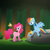 Size: 2000x2000 | Tagged: safe, artist:light262, pinkie pie, rainbow dash, g4, crossover, forest, high res, wakfu