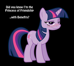 Size: 900x803 | Tagged: safe, artist:adurotri, twilight sparkle, pony, unicorn, g4, blushing, drunk, drunk twilight, female, friendship with benefits, mare, meme, solo, text, twilight's bad pickup lines, unicorn twilight