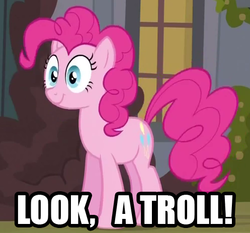 Size: 497x463 | Tagged: safe, pinkie pie, g4, female, image macro, meme, reaction image, solo