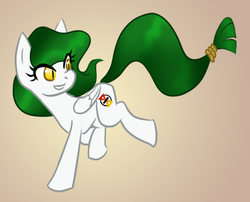 Size: 571x461 | Tagged: safe, artist:howlsinthedistance, oc, oc only, oc:souffle, pegasus, pony