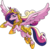 Size: 3036x3000 | Tagged: safe, artist:mythilas, princess cadance, alicorn, pony, g4, armor, bedroom eyes, concave belly, female, flying, high res, looking at you, mare, simple background, slender, smiling, smirk, solo, spread wings, thin, transparent background, vector