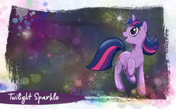 Size: 1280x800 | Tagged: safe, artist:nana-z, twilight sparkle, g4, female, solo, wallpaper