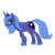 Size: 2400x2400 | Tagged: safe, artist:dawnmistpony, princess luna, g4, female, high res, s1 luna, simple background, solo, transparent background, vector