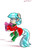 Size: 4800x7200 | Tagged: safe, artist:tofutiles, coco pommel, g4, absurd resolution, clothes, female, present, santa costume, socks, solo