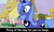 Size: 1513x900 | Tagged: safe, princess luna, alicorn, pony, g4, bronybait, caption, cs captions, cute, female, mare, s1 luna, solo, woona, younger