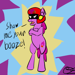 Size: 780x780 | Tagged: safe, artist:gallifreyanequine, berry punch, berryshine, earth pony, pony, g4, bipedal, captain falcon, speedpaint, standing