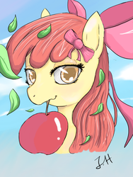 Size: 720x960 | Tagged: safe, artist:dashy21, apple bloom, g4, female, solo