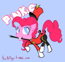 Size: 2000x1908 | Tagged: safe, artist:figgs, pinkie pie, g4, clothes, female, hat, solo
