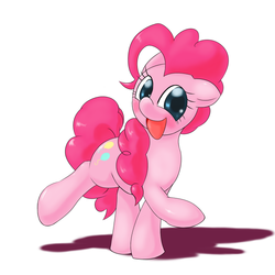 Size: 1000x1000 | Tagged: safe, artist:ushiro no kukan, pinkie pie, g4, female, pixiv, solo