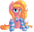 Size: 1700x1600 | Tagged: safe, artist:january3rd, oc, oc only, oc:dreamy sweet, pony, unicorn, belly button, clothes, simple background, socks, solo, striped socks, transparent background