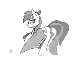 Size: 1280x1029 | Tagged: safe, artist:darkflame75, oc, oc only, bat pony, pony, monochrome, solo