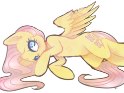 Size: 1280x960 | Tagged: dead source, safe, artist:hawthornss, fluttershy, semi-anthro, g4, ear fluff, female, simple background, solo, transparent background