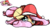 Size: 666x375 | Tagged: safe, artist:dotkwa, fluttershy, g4, female, hat, pixel art, santa hat, solo