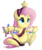 Size: 1457x1734 | Tagged: safe, artist:drawntildawn, fluttershy, pony, g4, christmas lights, female, fluttertree, mare, simple background, solo, transparent background, underhoof